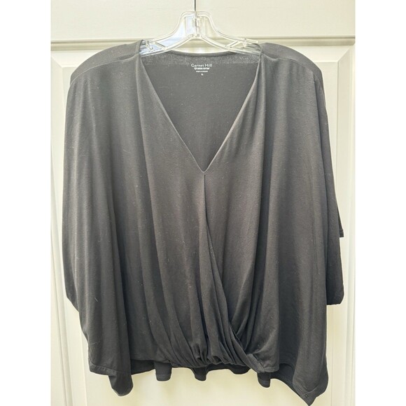 Garnet‎ Hill High Low Tee Women’s Size Extra Large MSRP $69 - Picture 2 of 10